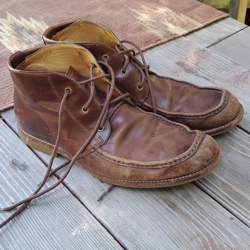 Mens Leather Ugg Boots